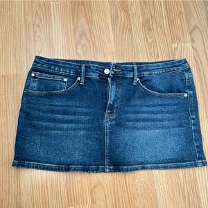 Fashion Nova Indigo Mini Skirt